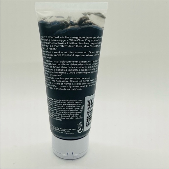 NWT Origins Clear Improvement Active Charcoal Mask 3.4 oz - Picture 2 of 3